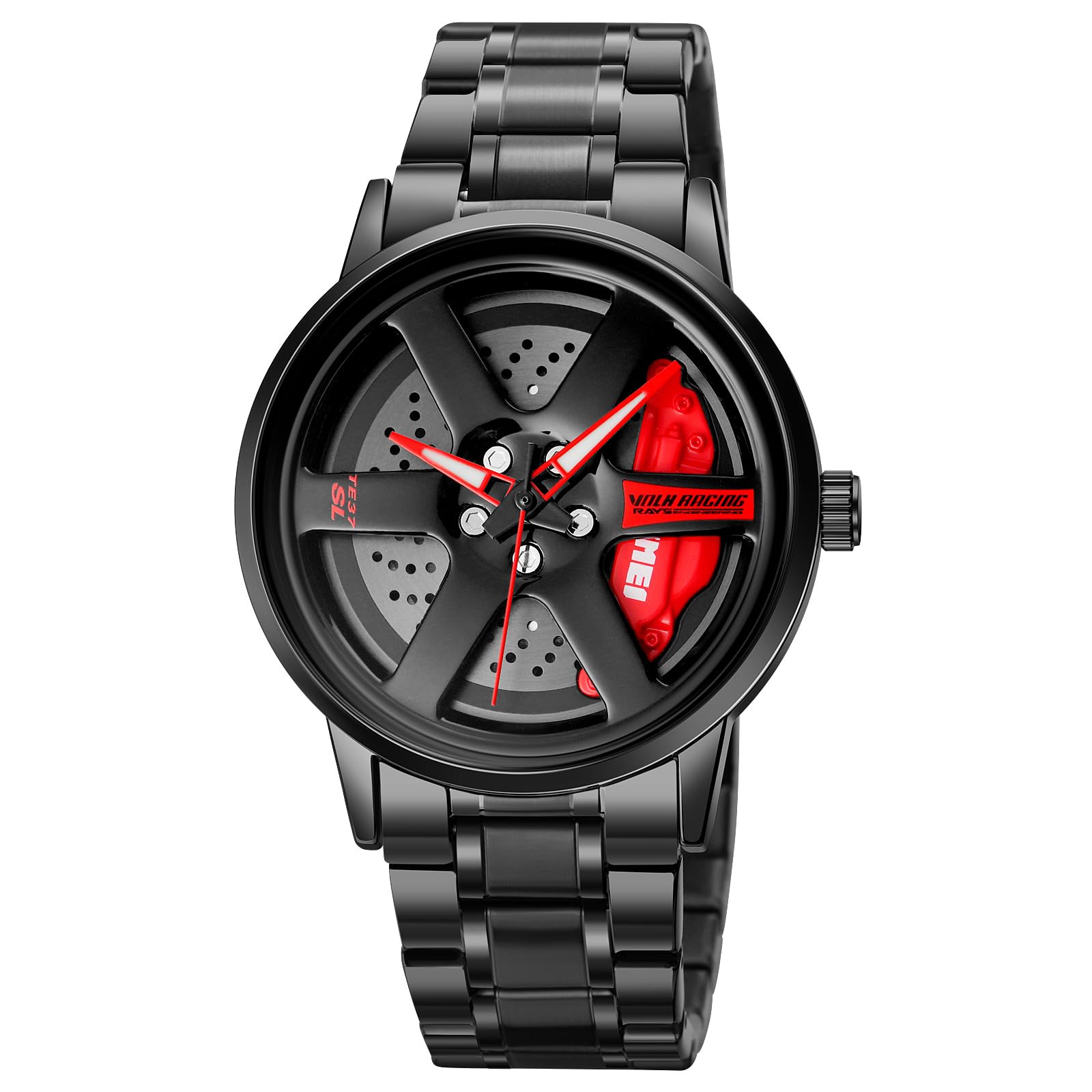 Wheel Model Watch (Red Black)